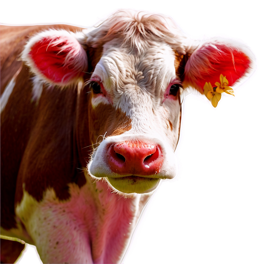 Strawberry Cow D PNG image