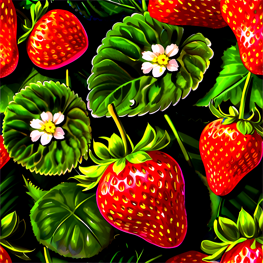 Strawberry Crop Png Pdm PNG image