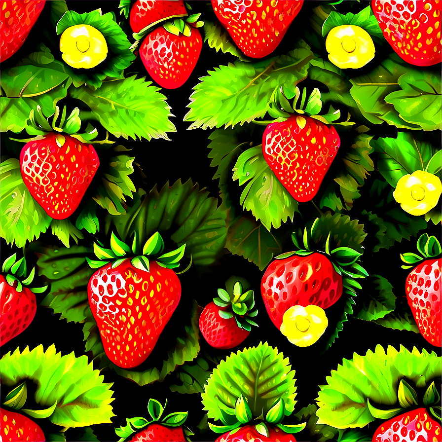 Strawberry Crop Png Pfk42 PNG image