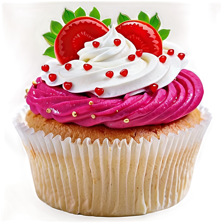 Strawberry Cupcake Png Jdj PNG image