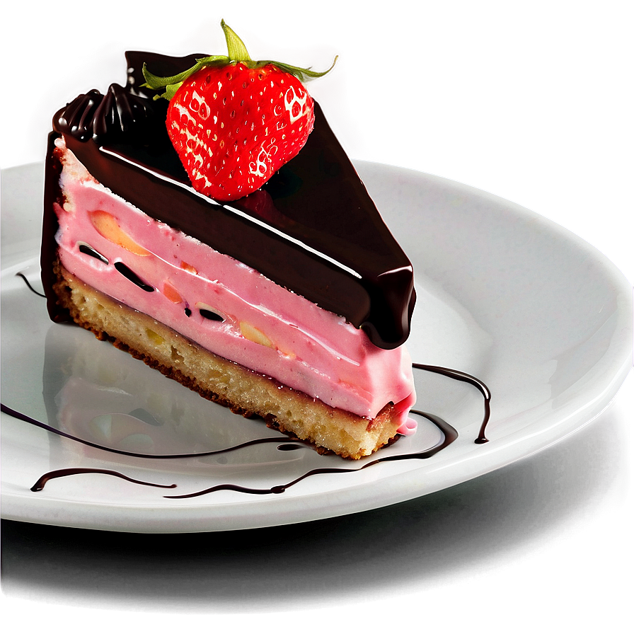 Strawberry Ganache Cake Png 49 PNG image