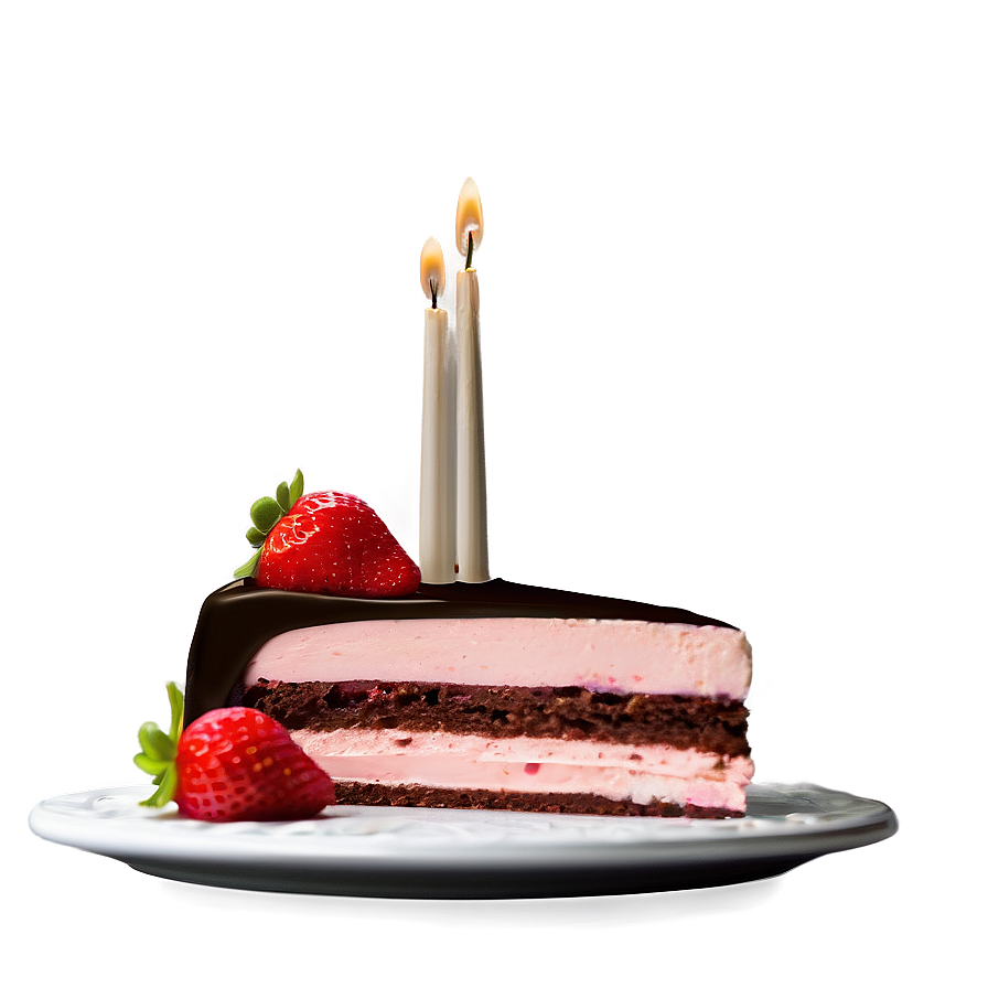 Strawberry Ganache Cake Png Nwe PNG image