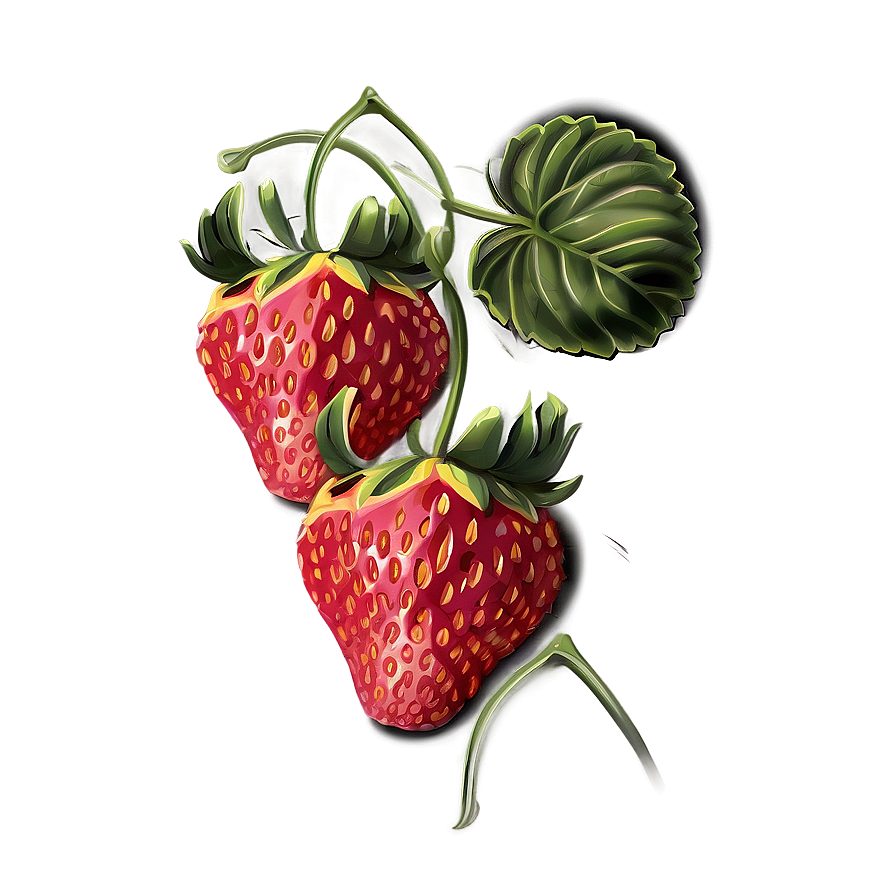 Strawberry Illustration Png 47 PNG image