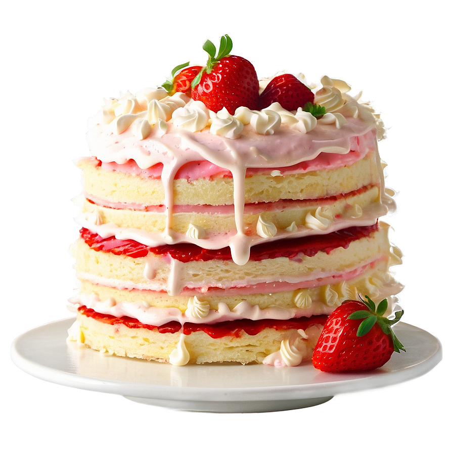 Strawberry Layer Cake Png Aoa PNG image