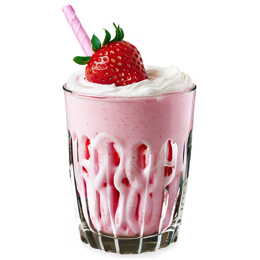 Strawberry Milkshake Png Eso99 PNG image