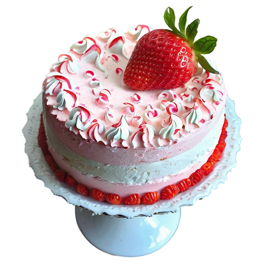 Strawberry Mousse Cake Png 17 PNG image