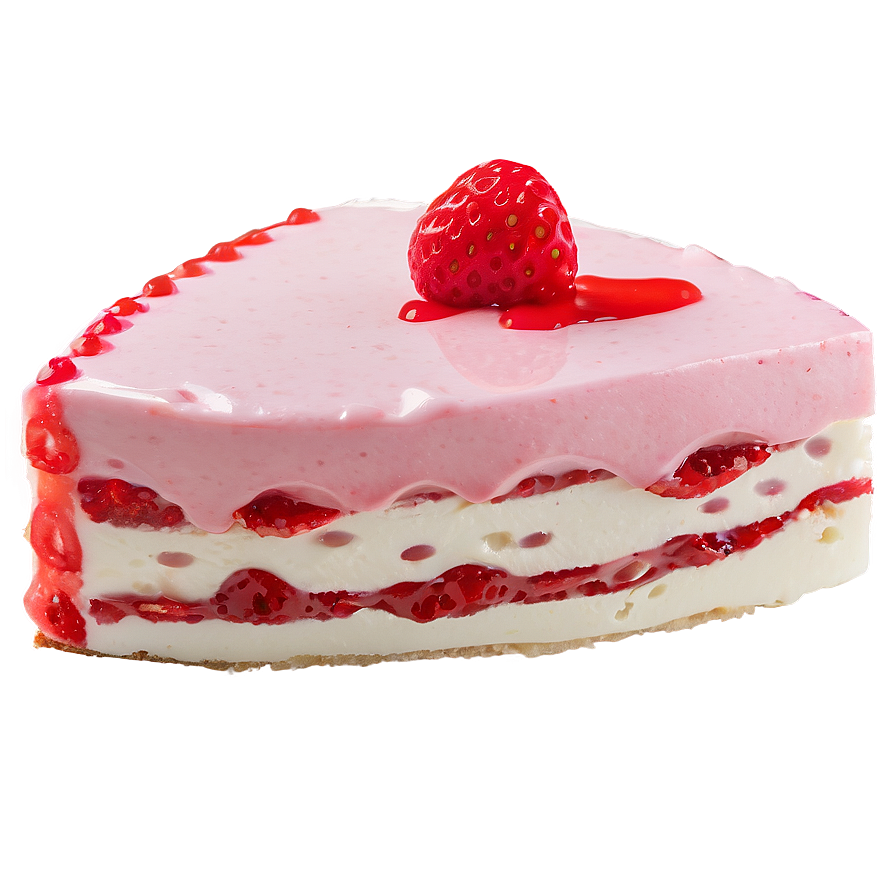 Strawberry Mousse Cake Png Fmh PNG image