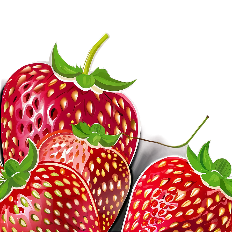 Strawberry Outline Png Fhg PNG image