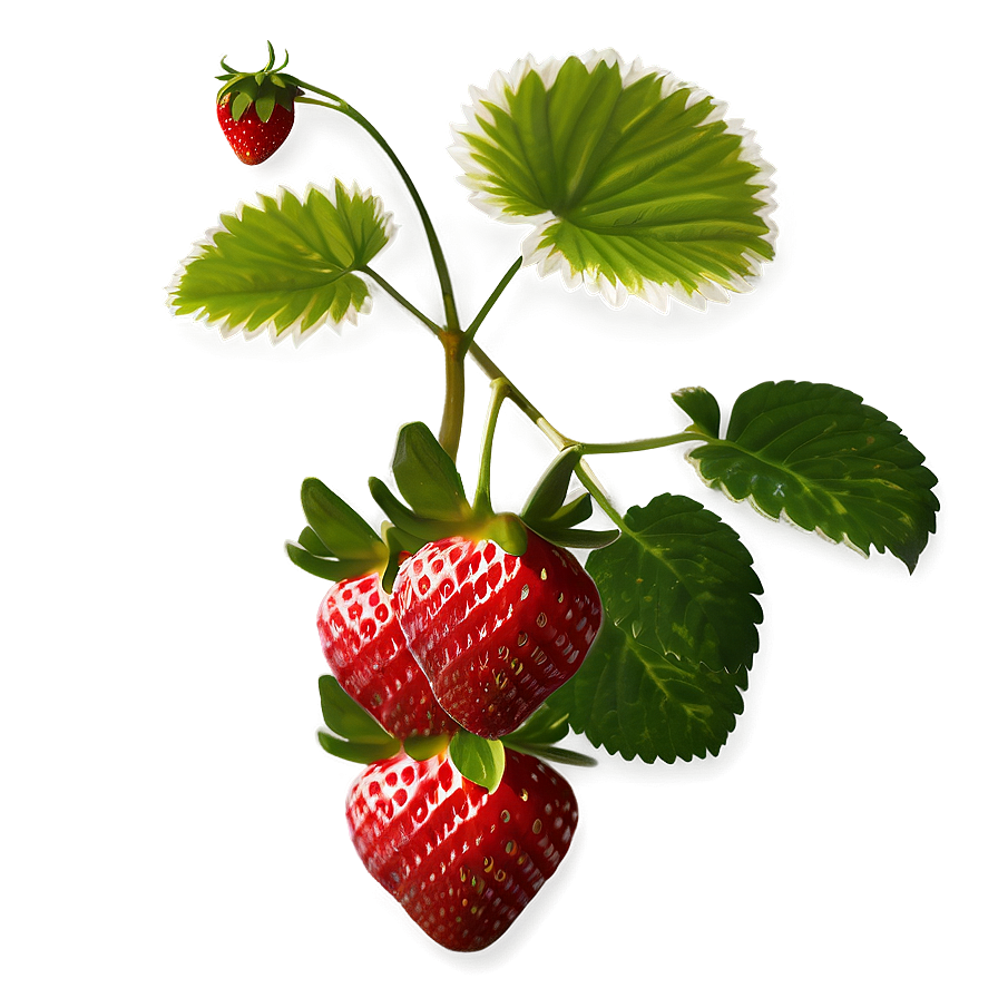 Strawberry Plant Png Dkl62 PNG image