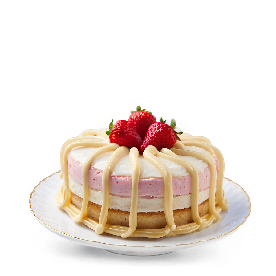 Strawberry Vanilla Cake Png 06212024 PNG image