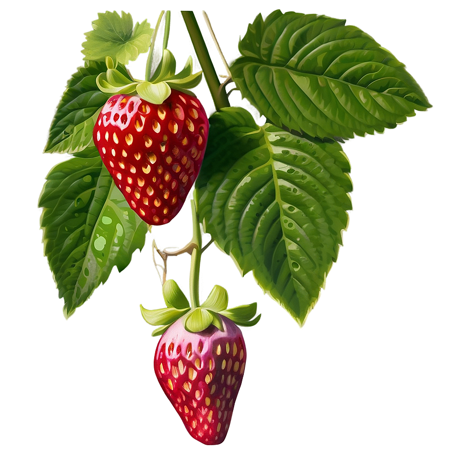 Strawberry Vine Png 05042024 PNG image