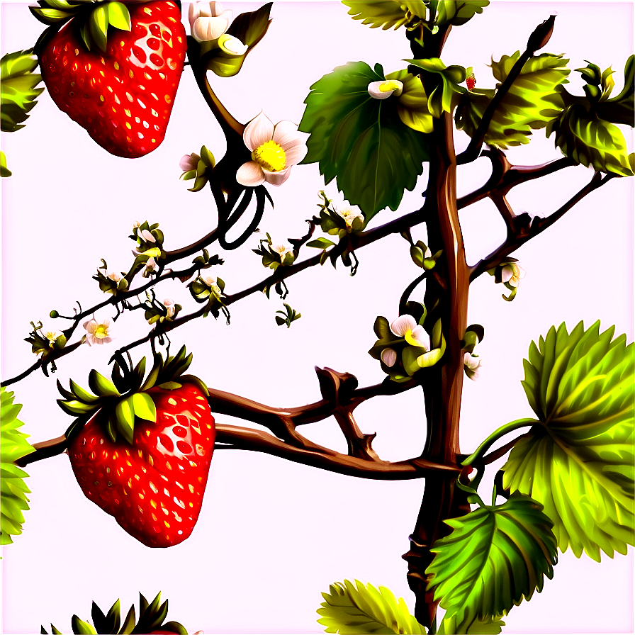 Strawberry Vine Png 41 PNG image