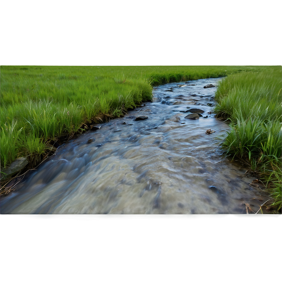 Stream In Farmland Png Kpq PNG image