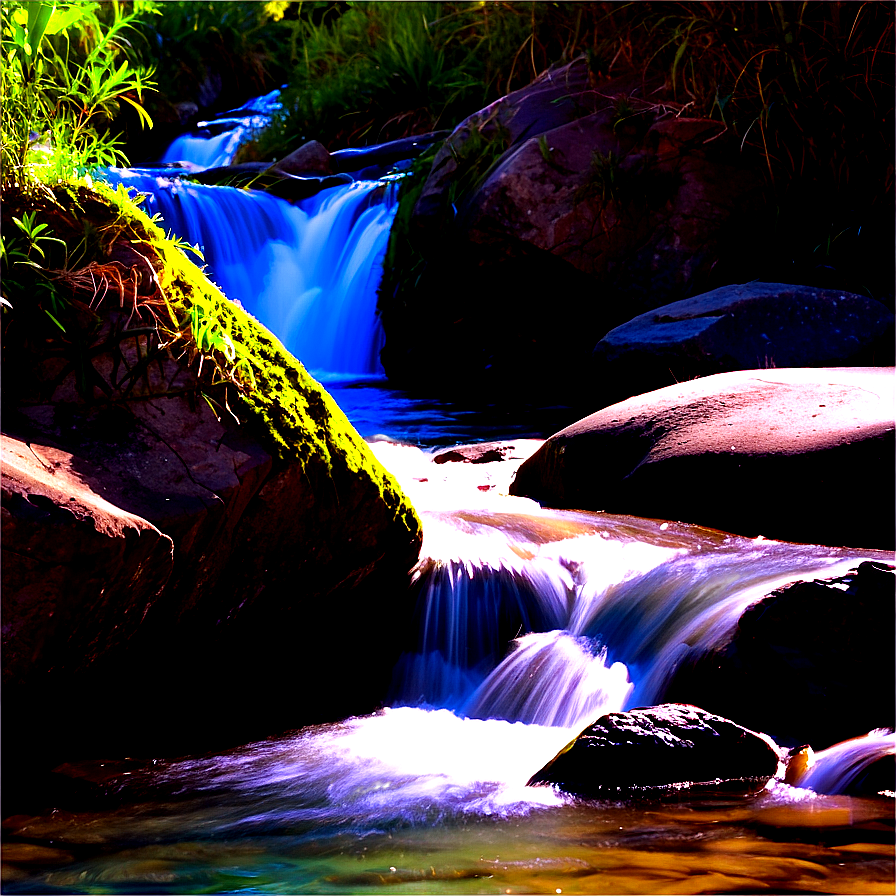 Stream Through Canyon Png Ckr PNG image