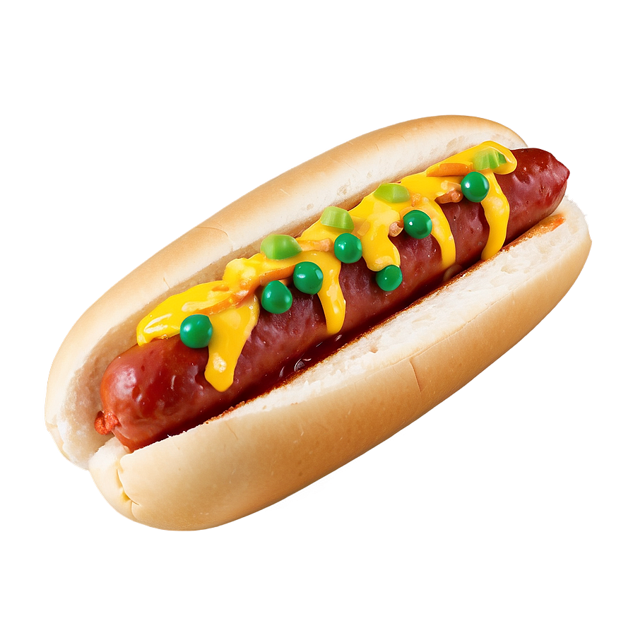 Street-style Chili Dog Png Arc PNG image