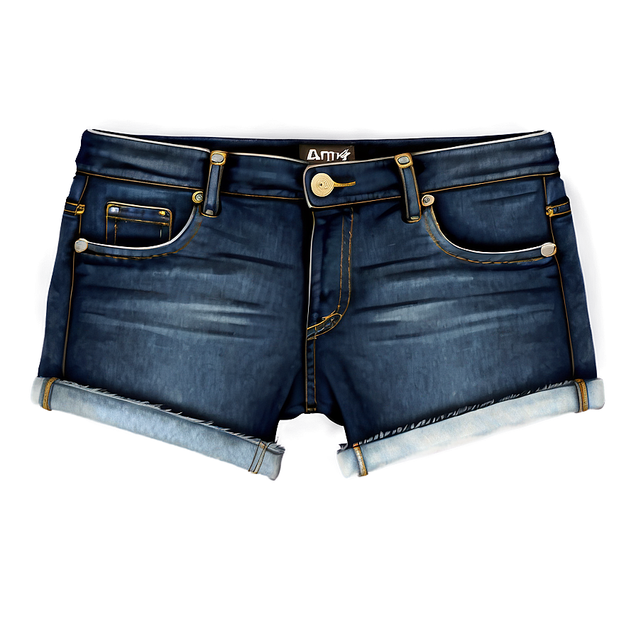 Stretch Denim Jorts Png Nda PNG image