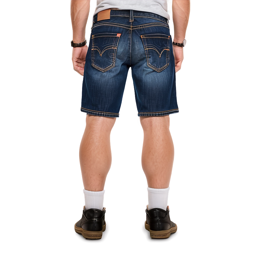 Stretch Denim Jorts Png Vea31 PNG image