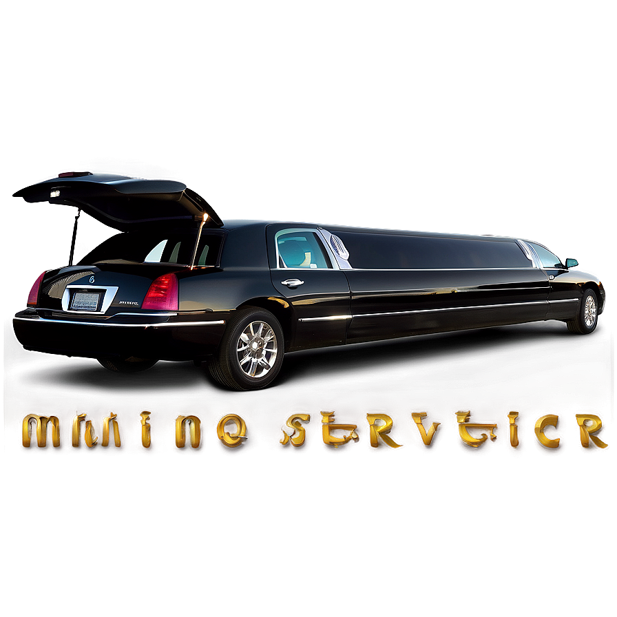 Stretch Limo Service Png 06272024 PNG image