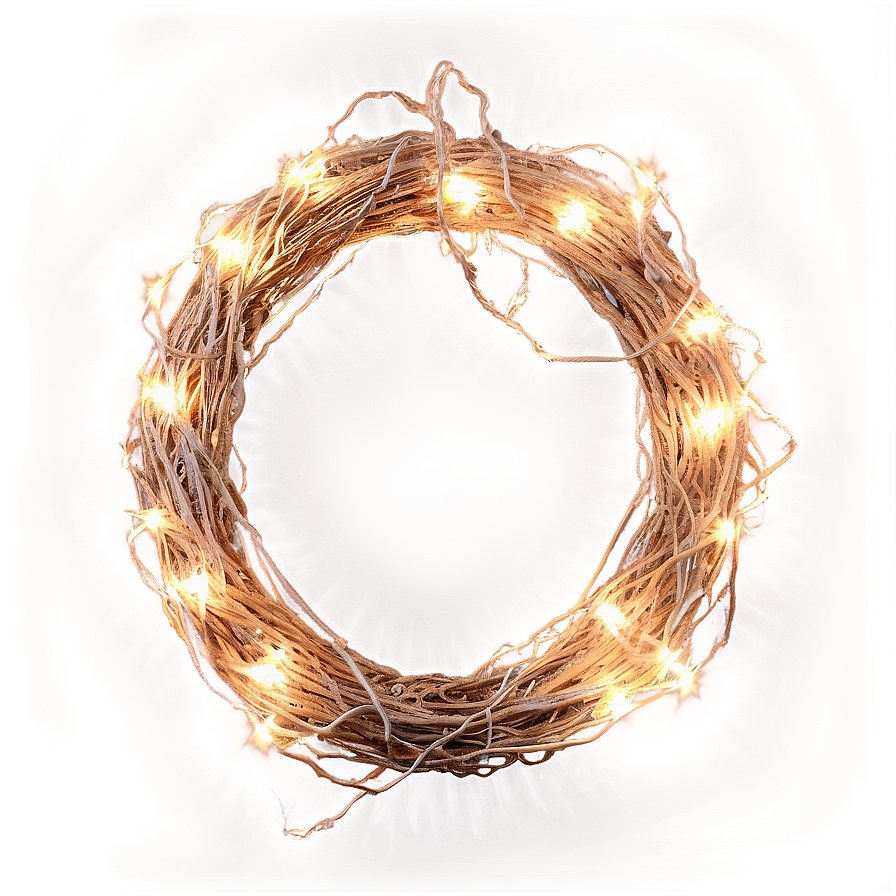 String Light Wreath Png 55 PNG image