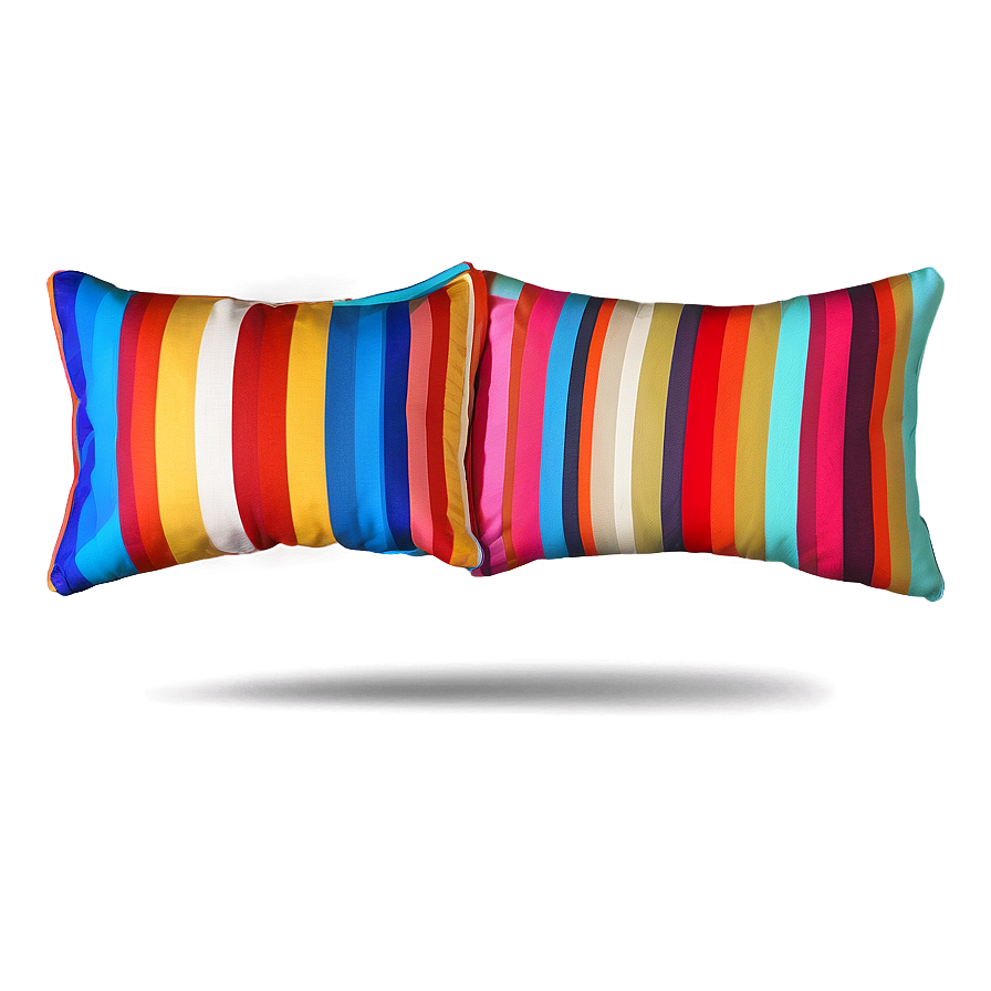 Stripe Throw Pillows Png 64 PNG image