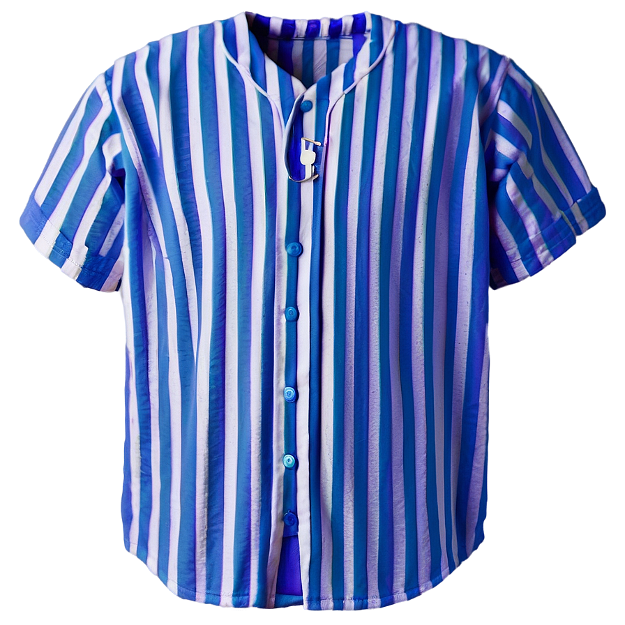 Striped Baseball Jersey Png Cnd97 PNG image