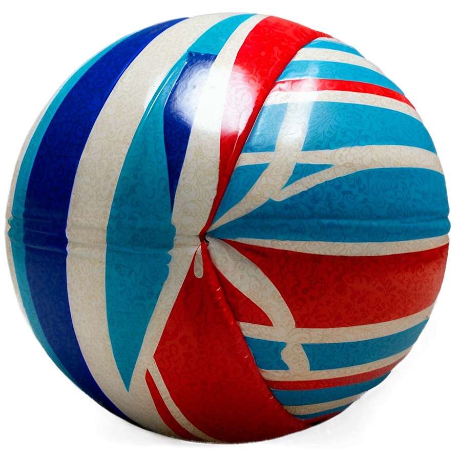 Striped Beach Ball Png Xin65 PNG image