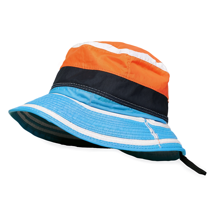 Striped Bucket Hat Png 05252024 PNG image