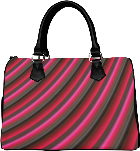 Striped Handbag Design PNG image