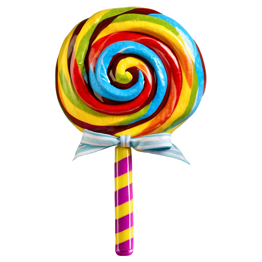 Striped Lollipop Png Bbv PNG image