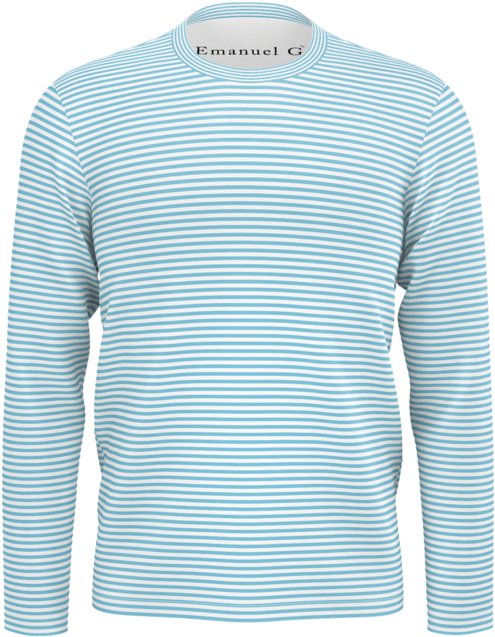 Striped Long Sleeve Shirt Mockup PNG image