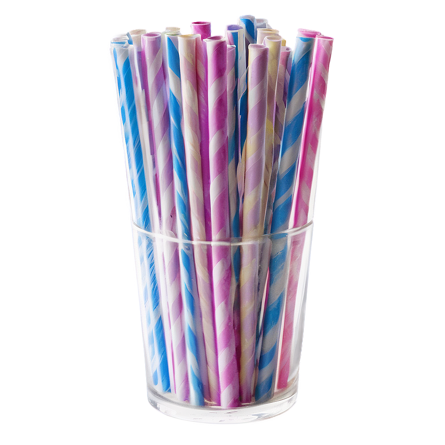 Striped Straw Png Myb PNG image
