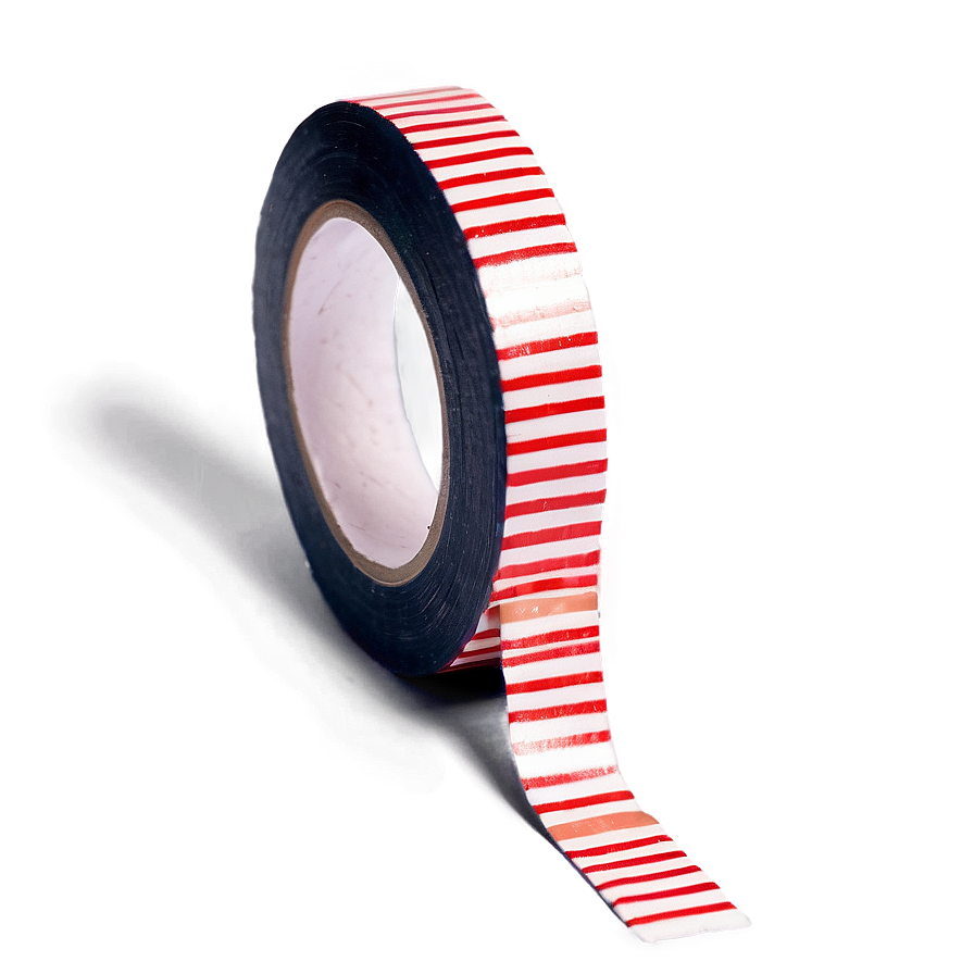 Striped Tape Aesthetic Png Bjo5 PNG image