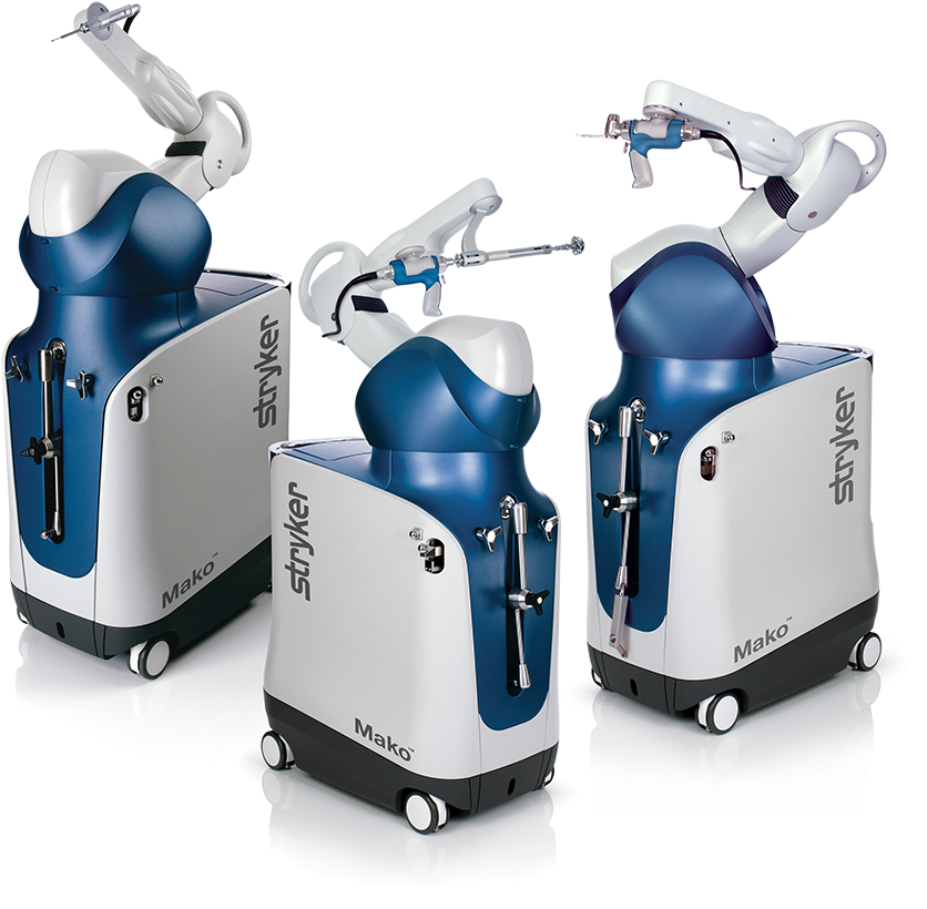 Stryker Mako Surgical Robotic Arms PNG image