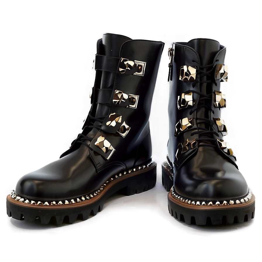 Studded Boots Png 05242024 PNG image