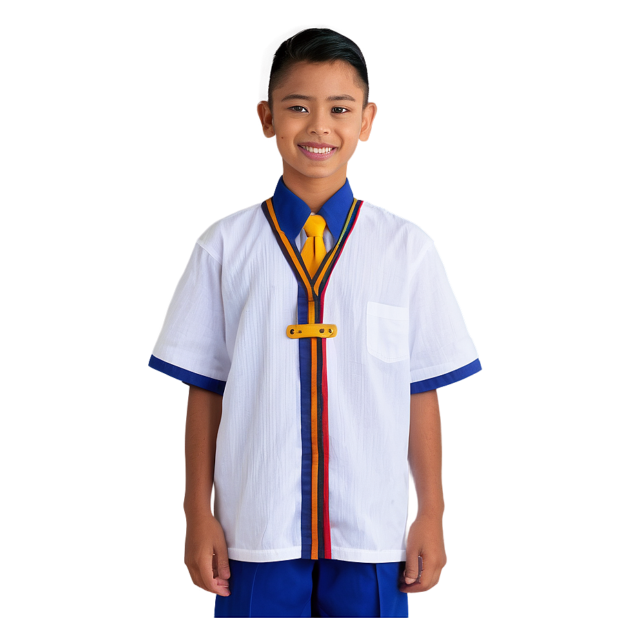 Student In Uniform Png 05232024 PNG image