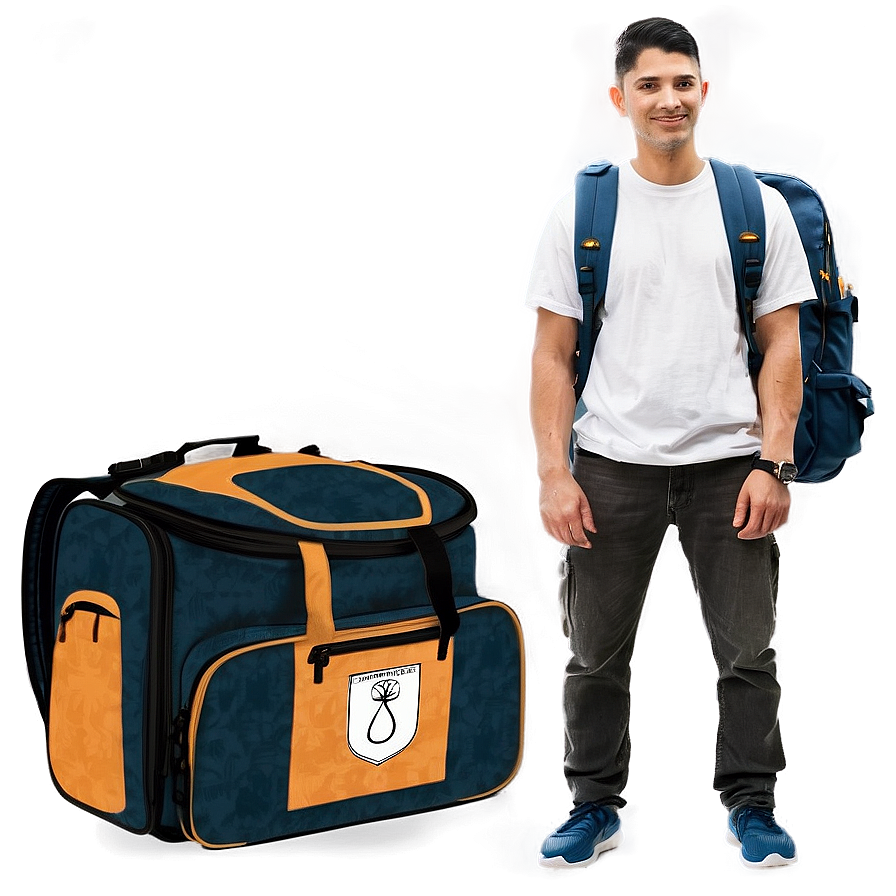 Student With Backpack Png 05232024 PNG image