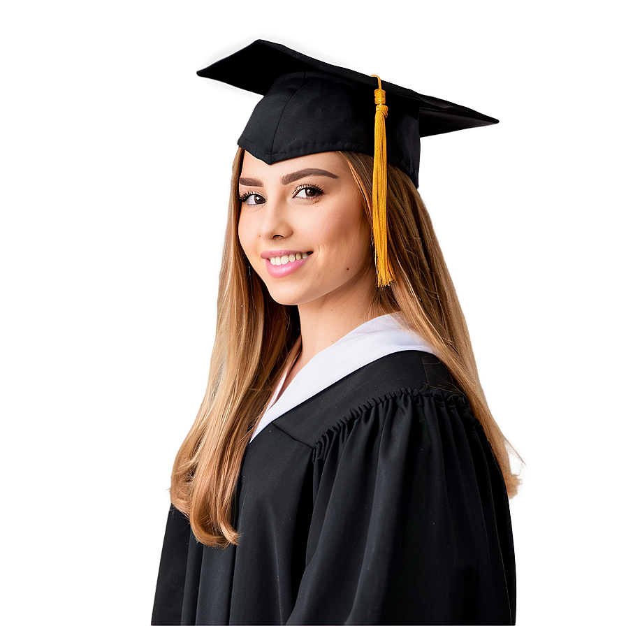 Student With Graduation Cap Png Wlo96 PNG image