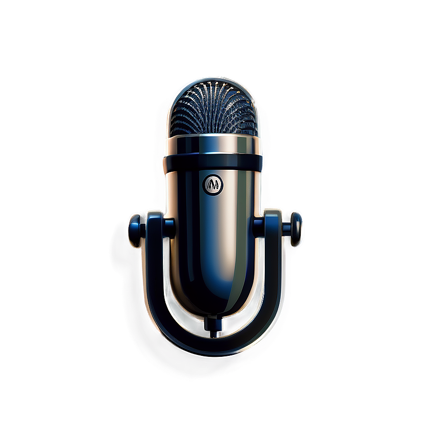 Studio-quality Podcast Mic Png Gok PNG image