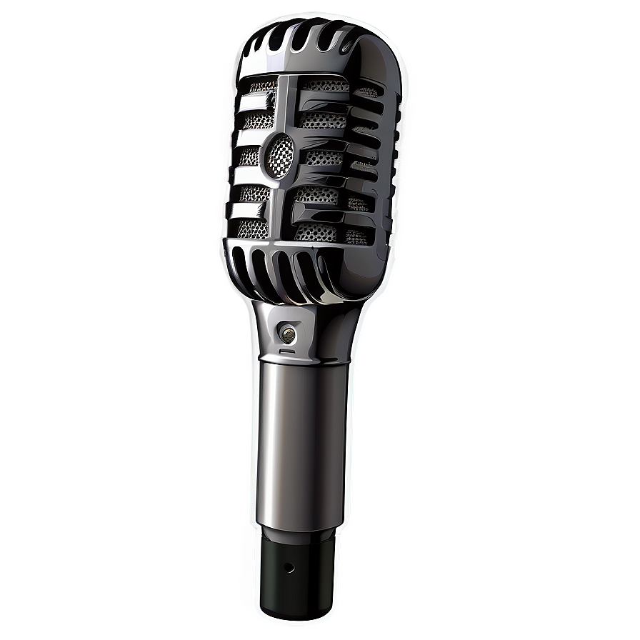 Studio Radio Microphone Png 06272024 PNG image