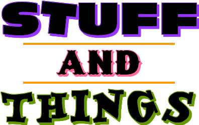 Stuffand Things Graphic PNG image