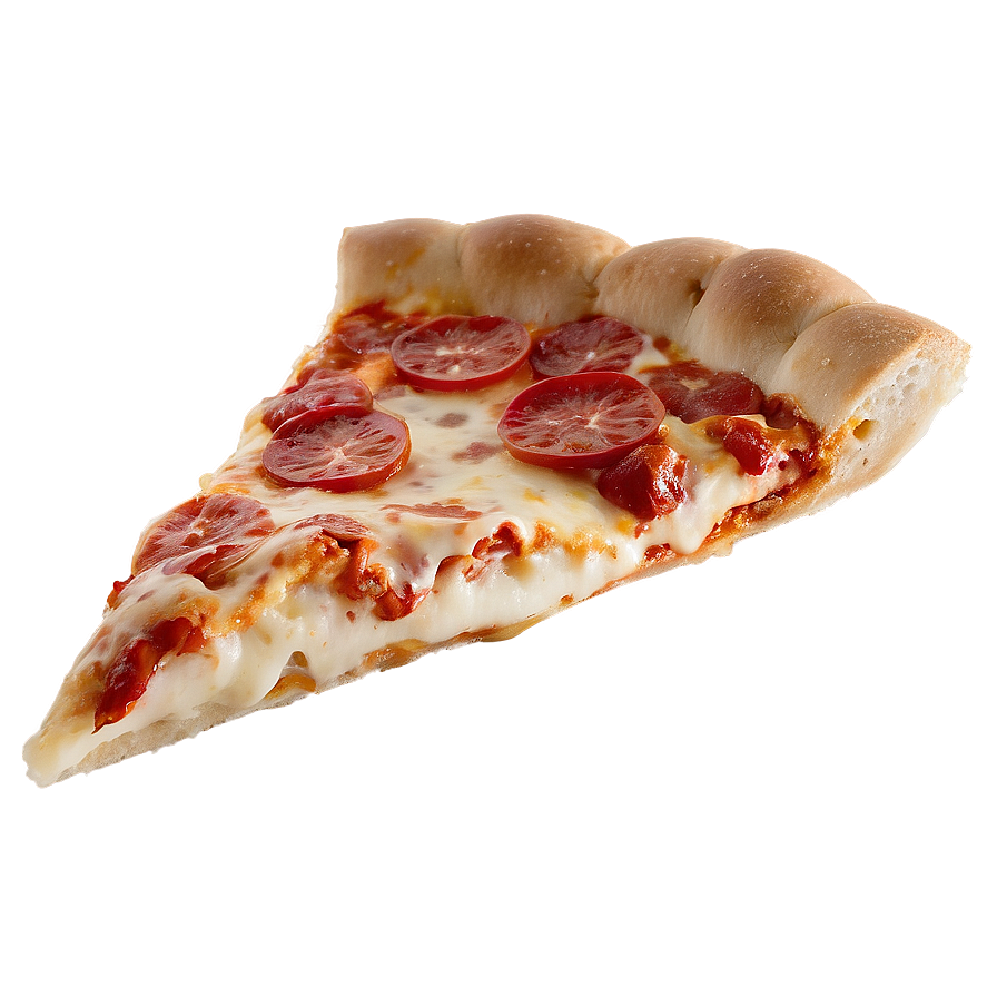 Stuffed Crust Pepperoni Pizza Png 06122024 PNG image