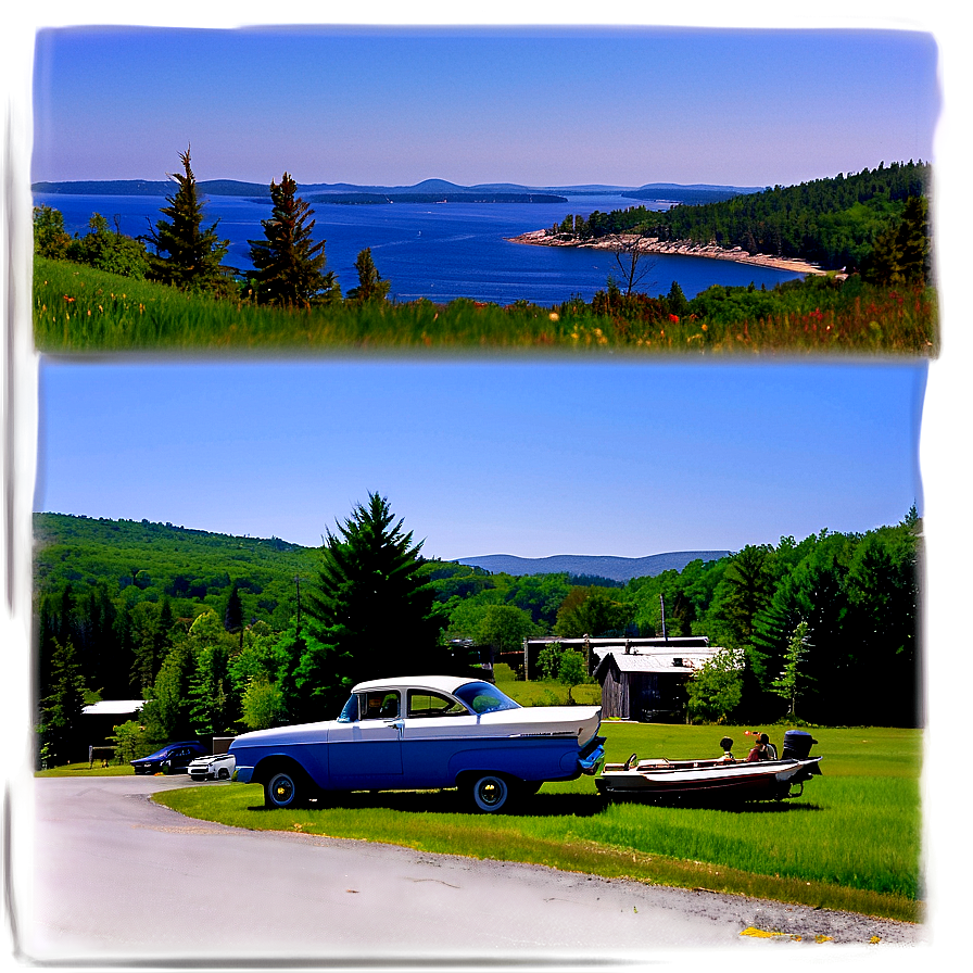 Stunning Maine Landscape Png 06202024 PNG image