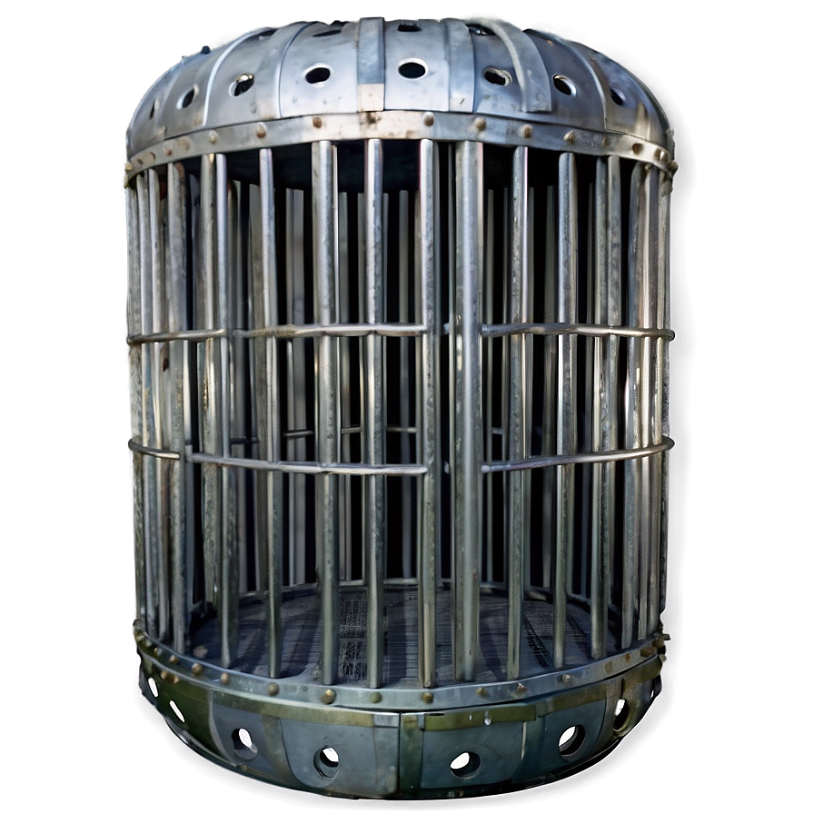 Sturdy Steel Cage Png 05252024 PNG image