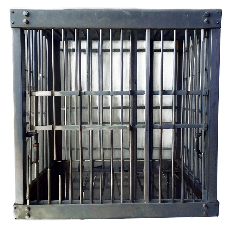 Sturdy Steel Cage Png 48 PNG image
