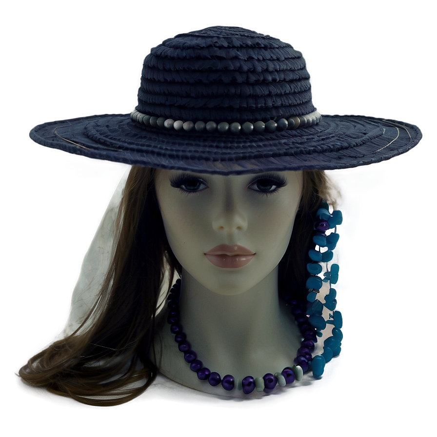 Stylish Beach Hat Png Hax PNG image