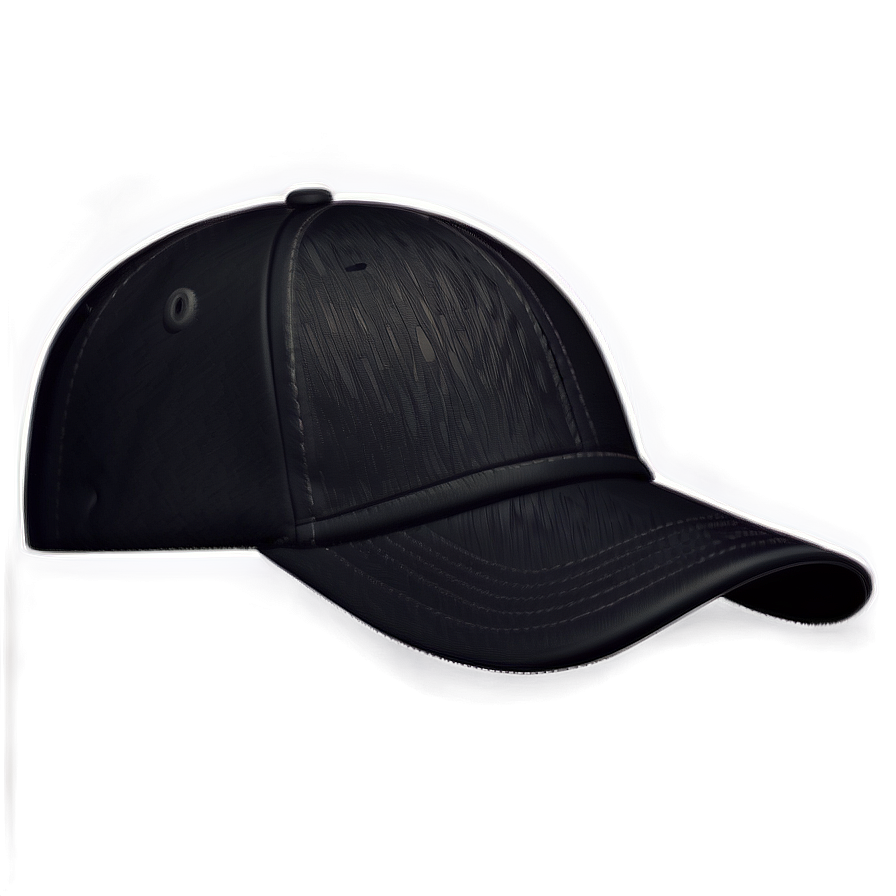 Stylish Black Cap Png 06122024 PNG image