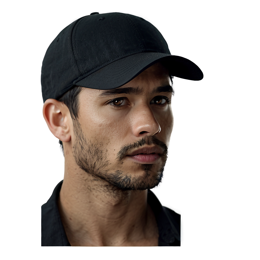 Stylish Black Cap Png 40 PNG image