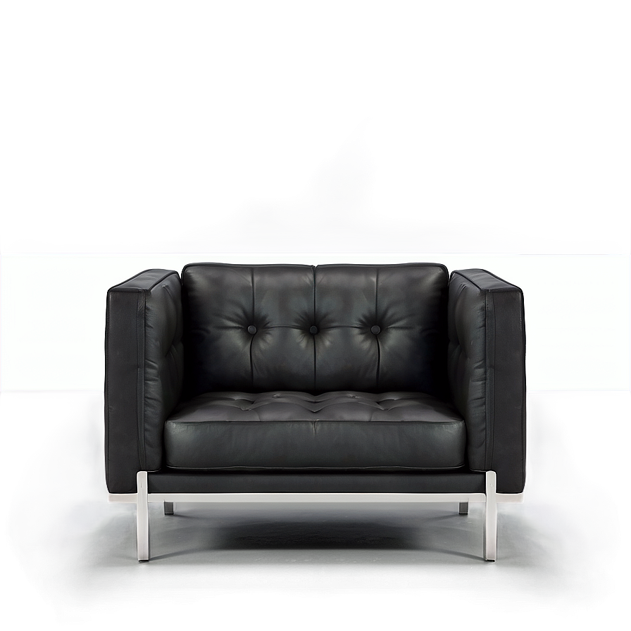 Stylish Black Chair Png Eis PNG image