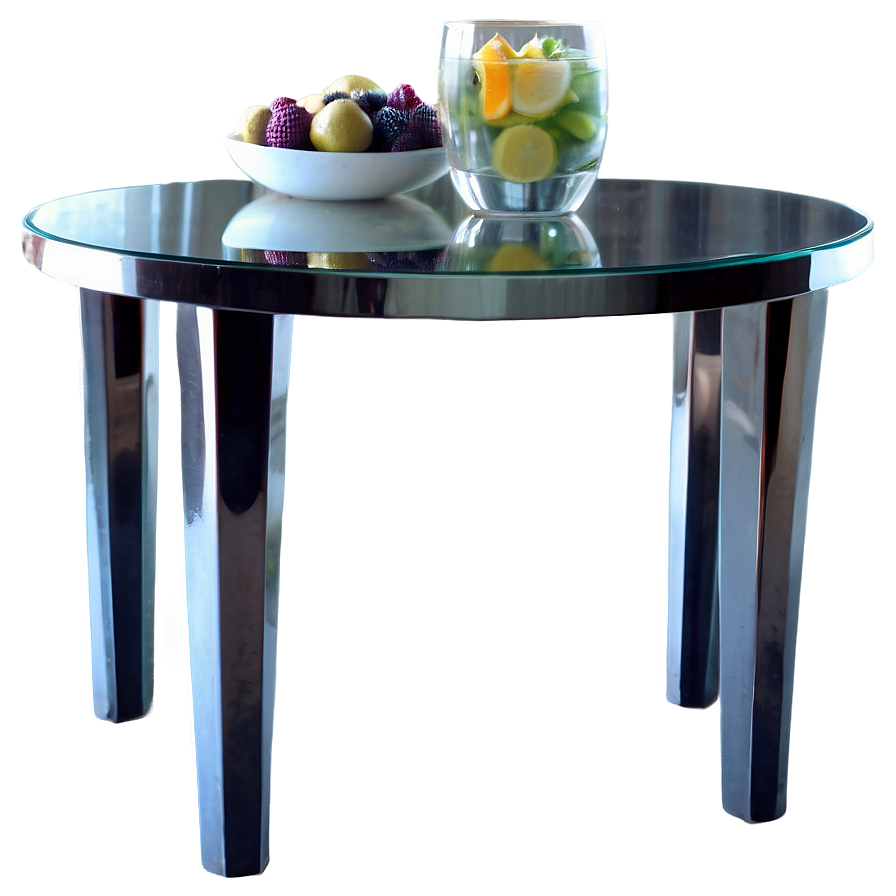 Stylish Cocktail Table Png 05042024 PNG image