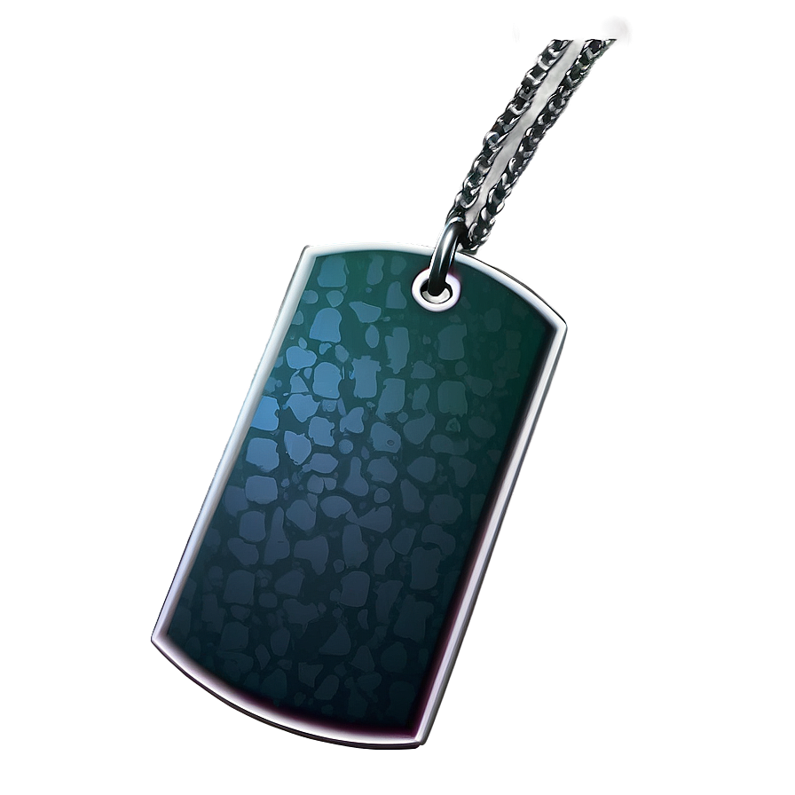 Stylish Dog Tag Artwork Png Cnn2 PNG image